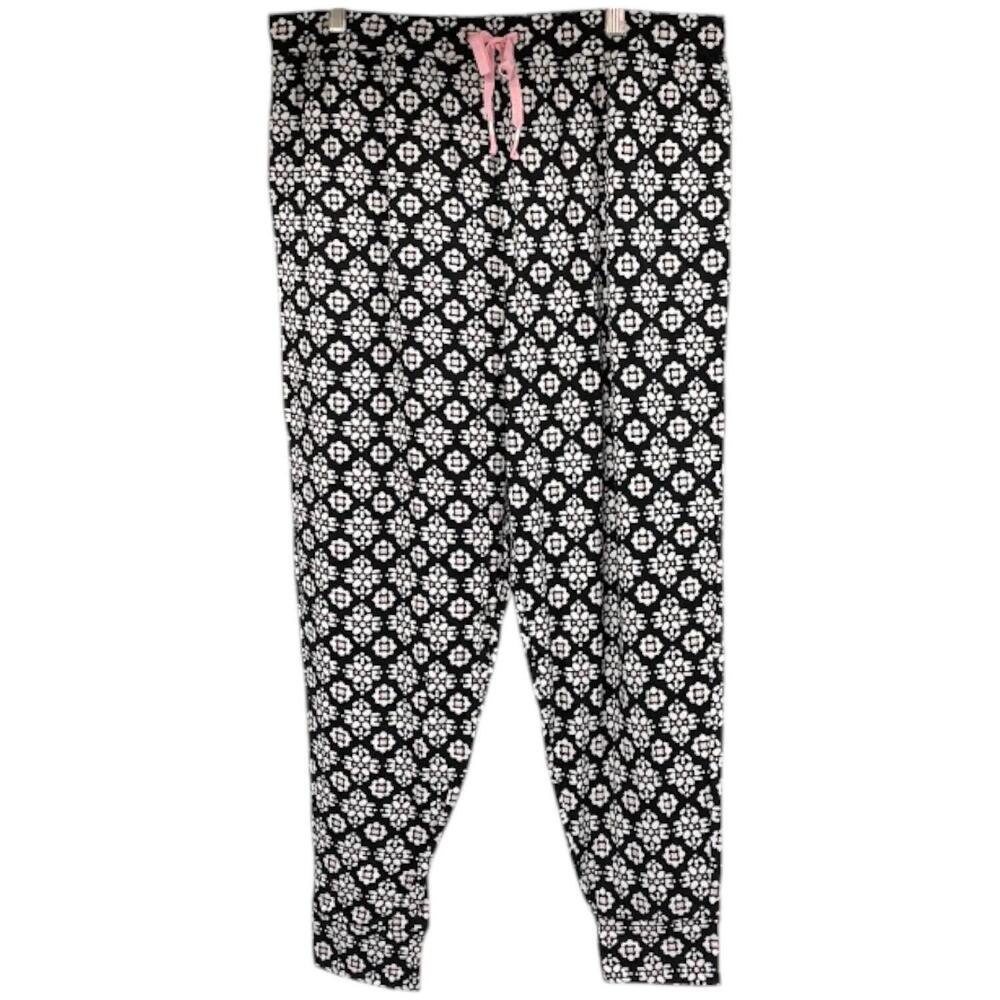 Comfort Code Soft & Light Jogger Pants Black Floral - Regular